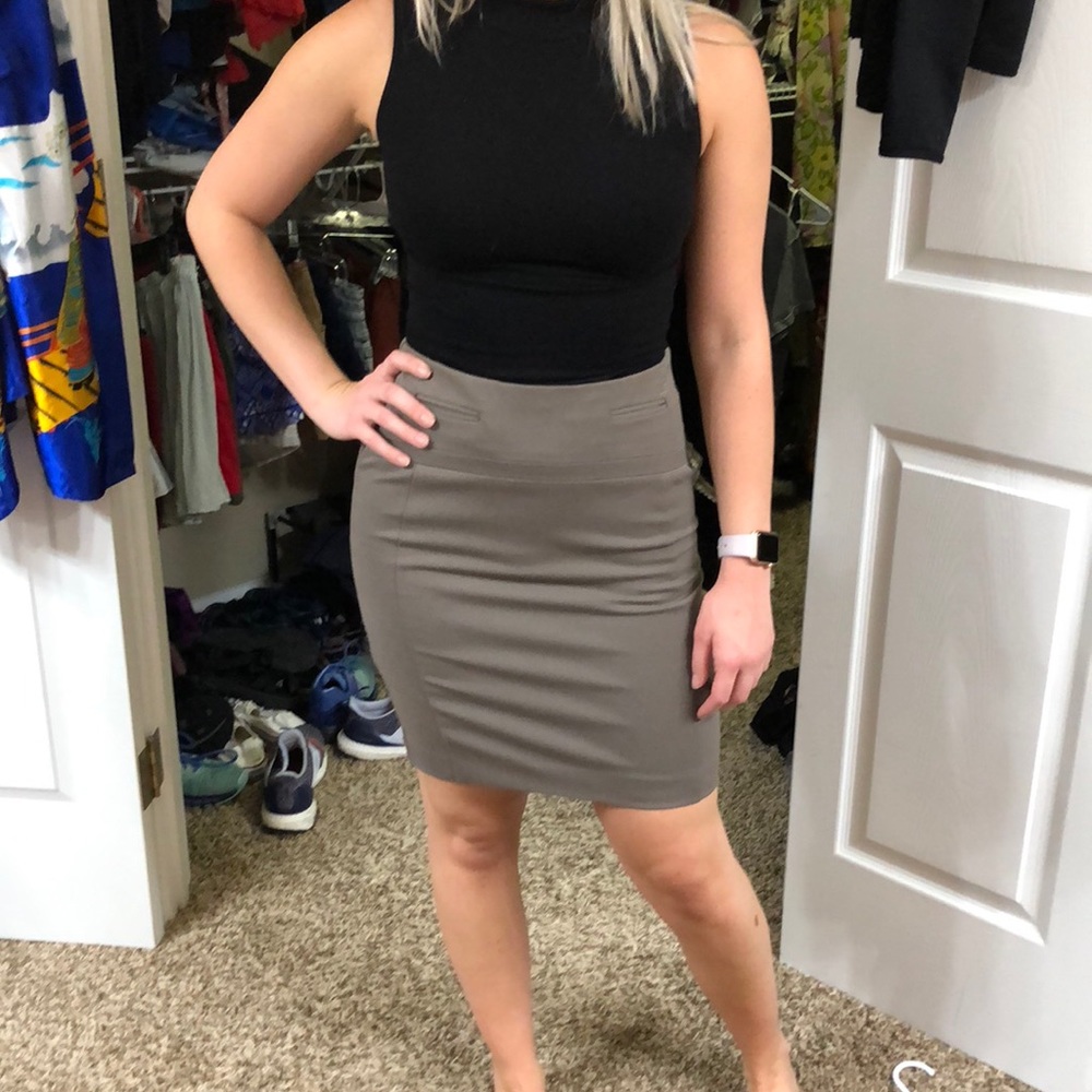 Tan skirt